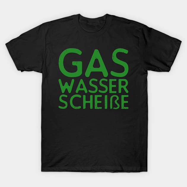 Gas Water Heating Plumber T-Shirt by QQdesigns